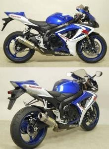 Arrow Suzuki Gsx-R 600/ 750 06-07  Aluminium Homologated Exhaust For Stock And Arrow Collectors 71702ao