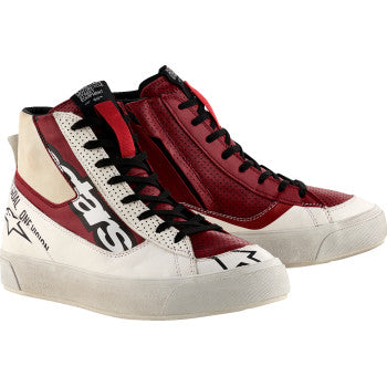 ALPINESTARS Stella Stated Flair Shoes - White/Rio Red - US 5 2541426-2066-5