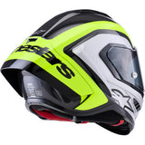 ALPINESTARS  Supertech R10 Helmet - 22.06 - Arius - Gloss Black/Silver/Yellow Fluo - XS  8203926-1699-XS