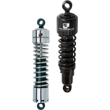 PROGRESSIVE SUSPENSION Shocks Rear 412 Cruise Chrome 12.5" 412CRZ-4065C