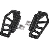 THRASHIN SUPPLY CO. Apex Mini Floorboards - Front - Black TSC-2217-1-SF