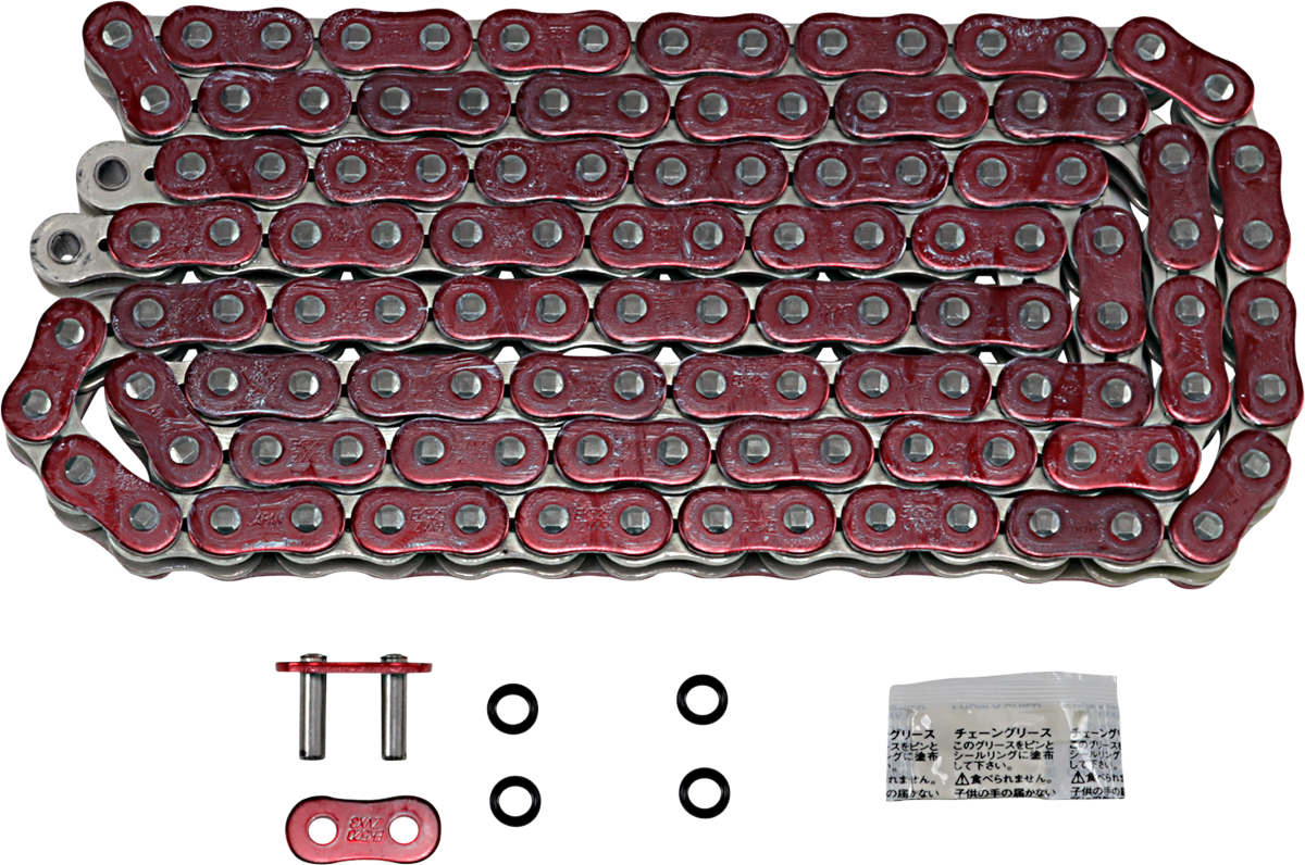 EK 525 ZVX3 - Sportbike Chain  Red  120 Links 525ZVX3-120AR