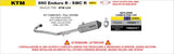 Arrow Husqvarna 701 Enduro/Supermoto E5+ '25/'26 Full System With Explorer Titanium Exhaust - 72669pk