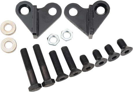 BURLY BRAND Rear Lowering Kit - Black - Lowers 1" - '97-'01 FLHT B28-279