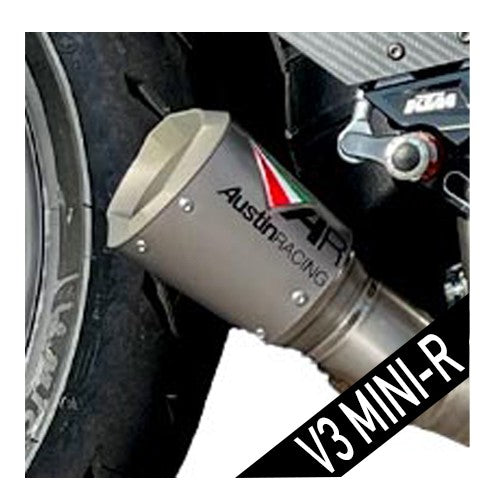 Austin Racing  2025 -2026 DUCATI PANIGALE V2 RACE SLIP-ON EXHAUST SYSTEM  AR77