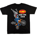 FMF Good Time Crew T-Shirt - Black - Medium SU25118902BLKMD