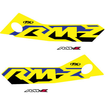FACTORY EFFEX Graphic Kit - Tank/Shroud - '25 OEM- Suzuki - RM-Z 250/450 28-05438