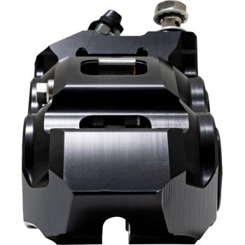 PERFORMANCE MACHINE (PM) Caliper - 137 X 4B - Right - Black Anodized with Black Bore Caps 0053-2958-MB