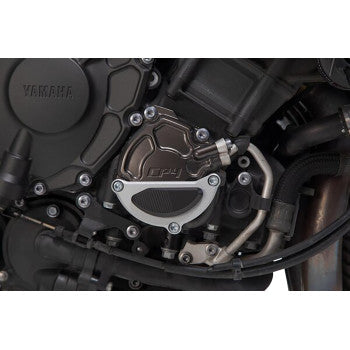 SW-MOTECH Engine Case Protector - Black/Silver - Yamaha - MT- MSS.06.564.10000
