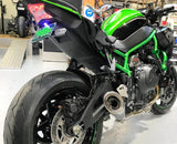 Vandemon Polished Titanium Exhaust System Ninja ZH2 2020-25 KAWAZH2TIEXHSYSPOLB VA-10