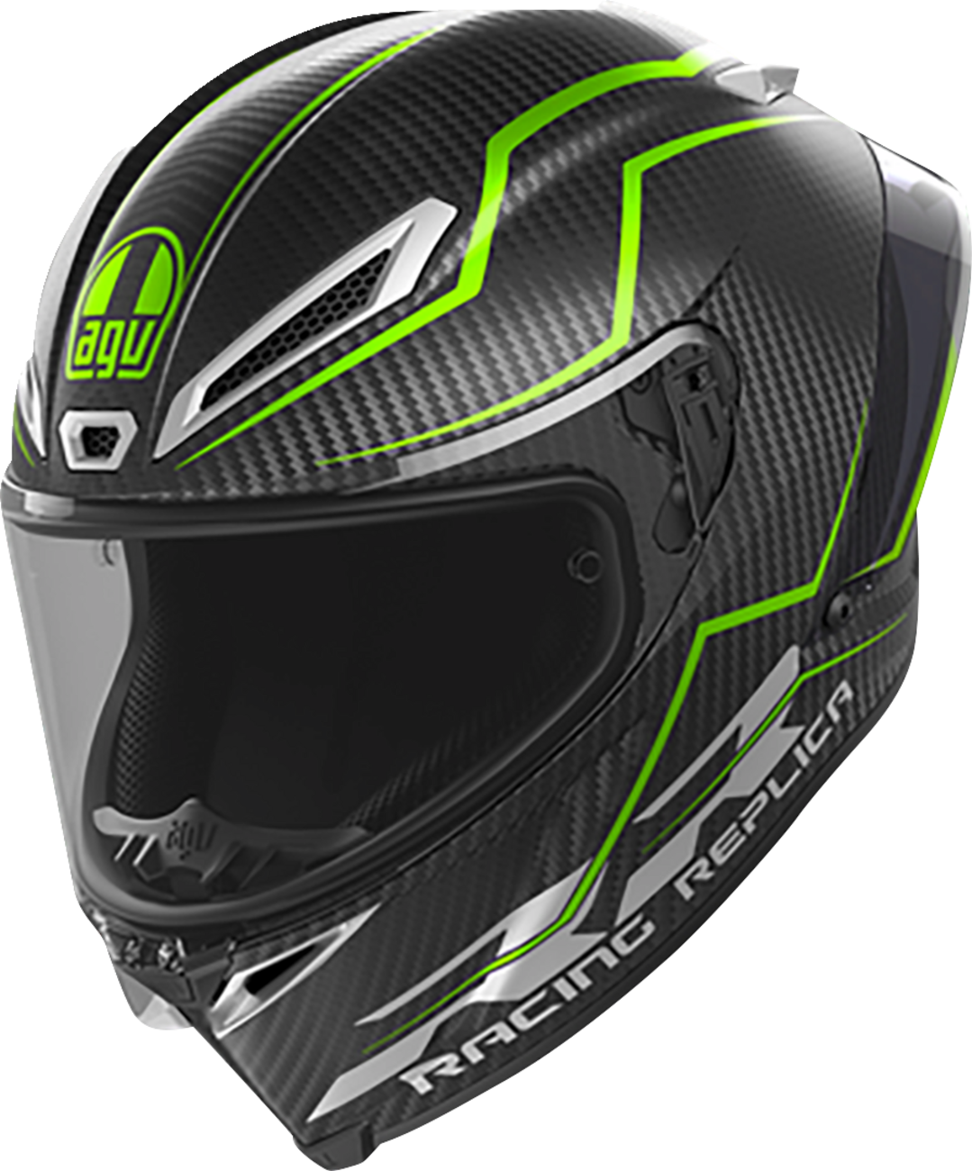 \AGV Pista GP RR Helmet - Performante - Carbon/Lime - XL 2118356002-018-XL