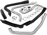 COBRA True Dual Headpipes - Black - Dresser  Glide  2017-2022 6257RB