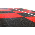 CALIBER ProTech Smooth Flooring - Red - 8 pcs 13610-2