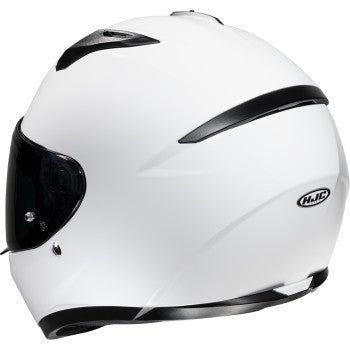 HJC C10 Helmet - Solid - White - Small FP54NUS4XWHV