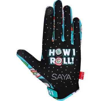 FIST HANDWEAR Strapped Saya Sakakibara Red Label Sushi Power Gloves - 2XL F-GS-01123-2XL