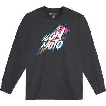 IN STOCK ICON Rad Dawn™ Long-Sleeve T-Shirt - Heather Charcoal - Large 3030-24364