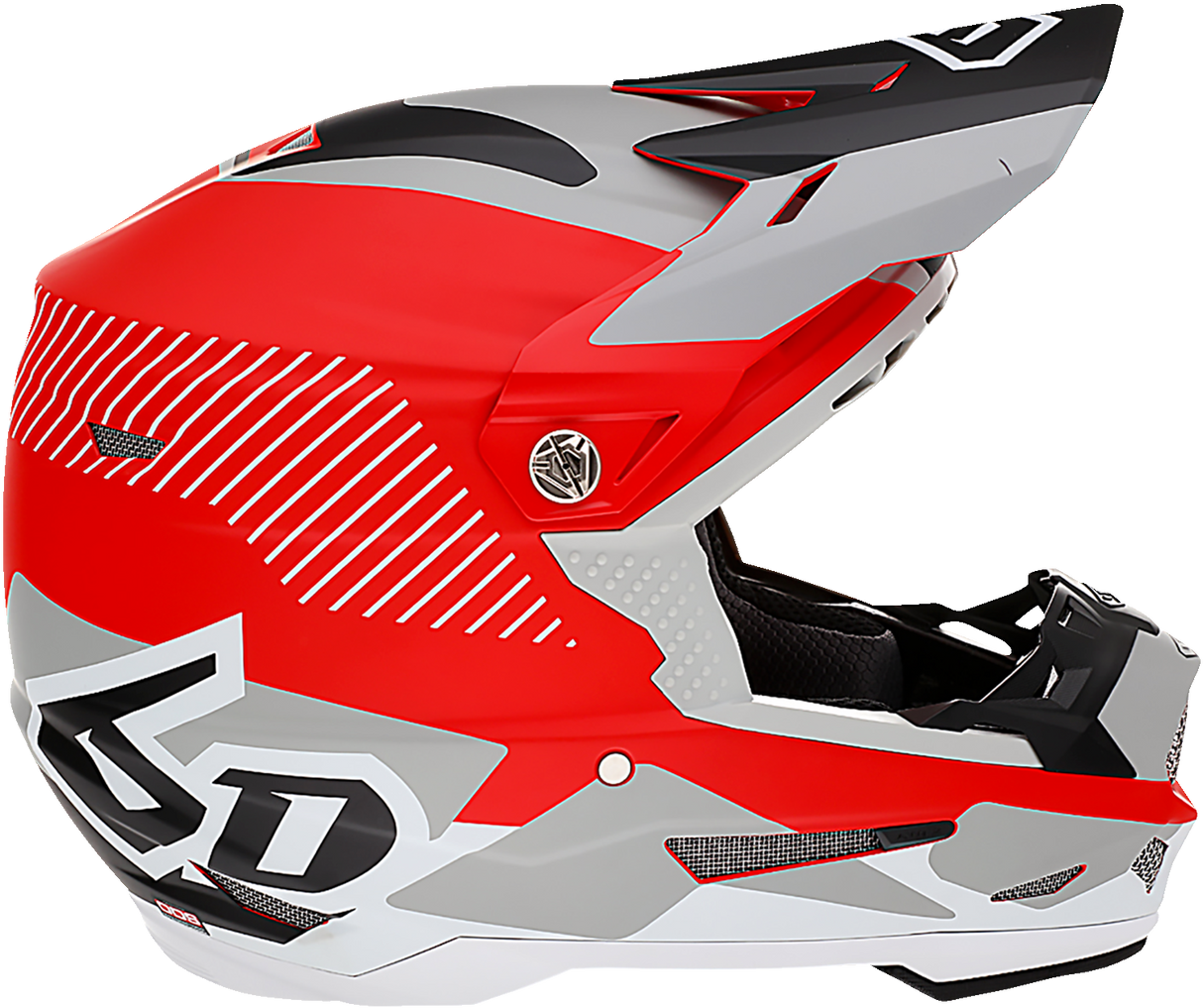 6D ATR-2 Helmet - Fusion - Red - Medium 12-2936