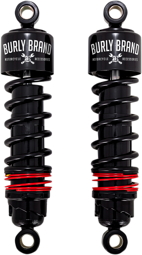BURLY BRAND Slammer Plus Shocks - Black - FLH B28-1204B