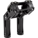 ARLEN NESS Method Wayback Risers - 7" - Softail - Black 0602-1655