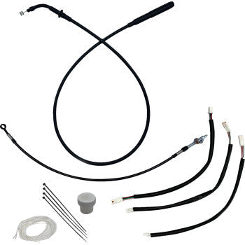 FAT BAGGERS EZ Installation Kit - +4" - FLHX, FLHXSE - Black  149012-B