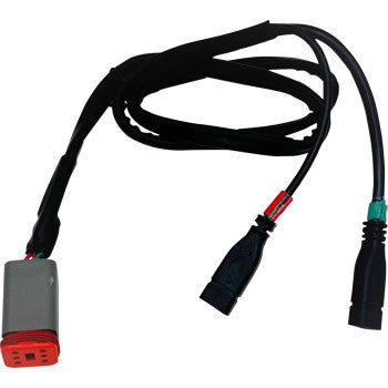 CUSTOM DYNAMICS Harness Y Usb-C For Indian CD-IND-USBC-Y