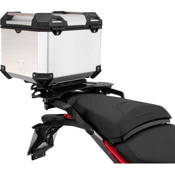 SW-MOTECH TRAX ADV Top Case System - Silver - Ducati Multistrada 950/1200/1260/V2 '16-'24 GPT.22.892.70000/S