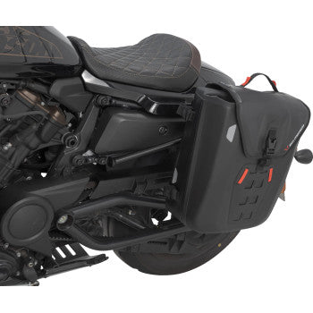 SW-MOTECH SysBag Side Bag System - Black - Harley-Davidson Sportster S RH1250S '21-'24 BC.SYS.18.019.31000B