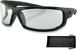 IN STOCK BOBSTER AXL Sunglasses - Gloss Black - Clear EAXL001C