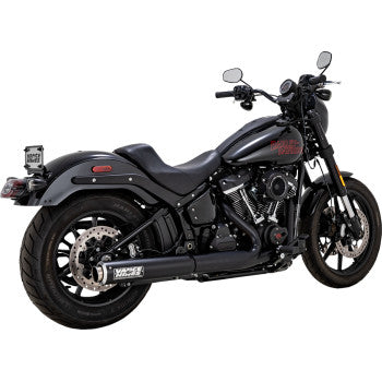 VANCE & HINES Supersport Slip-On Muffler - Black 46746