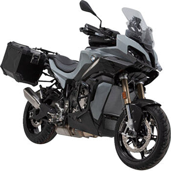 SW-MOTECH TRAX ADV Aluminum Case System - Black - BMW S 1000 XR '19-'24  KFT.07.954.70101/B
