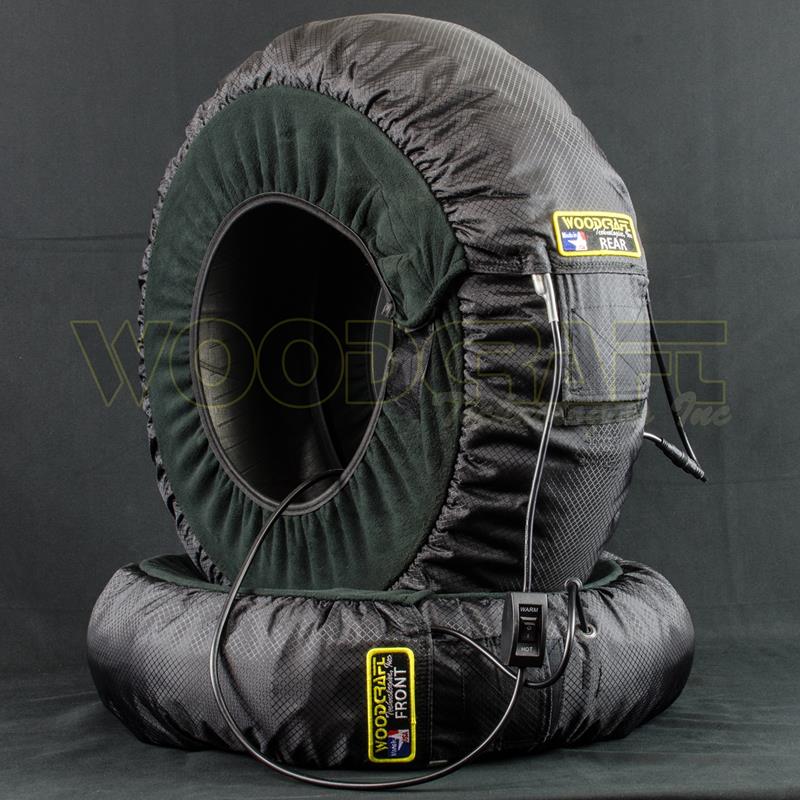 Woodcraft 120/150 Gen III Dual Temp Tire Warmers w/ Carrying Case