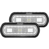 Rigid Industries SR-L Series Surface Mount LED Spreader Pair w/ White Halo - Universal 53120