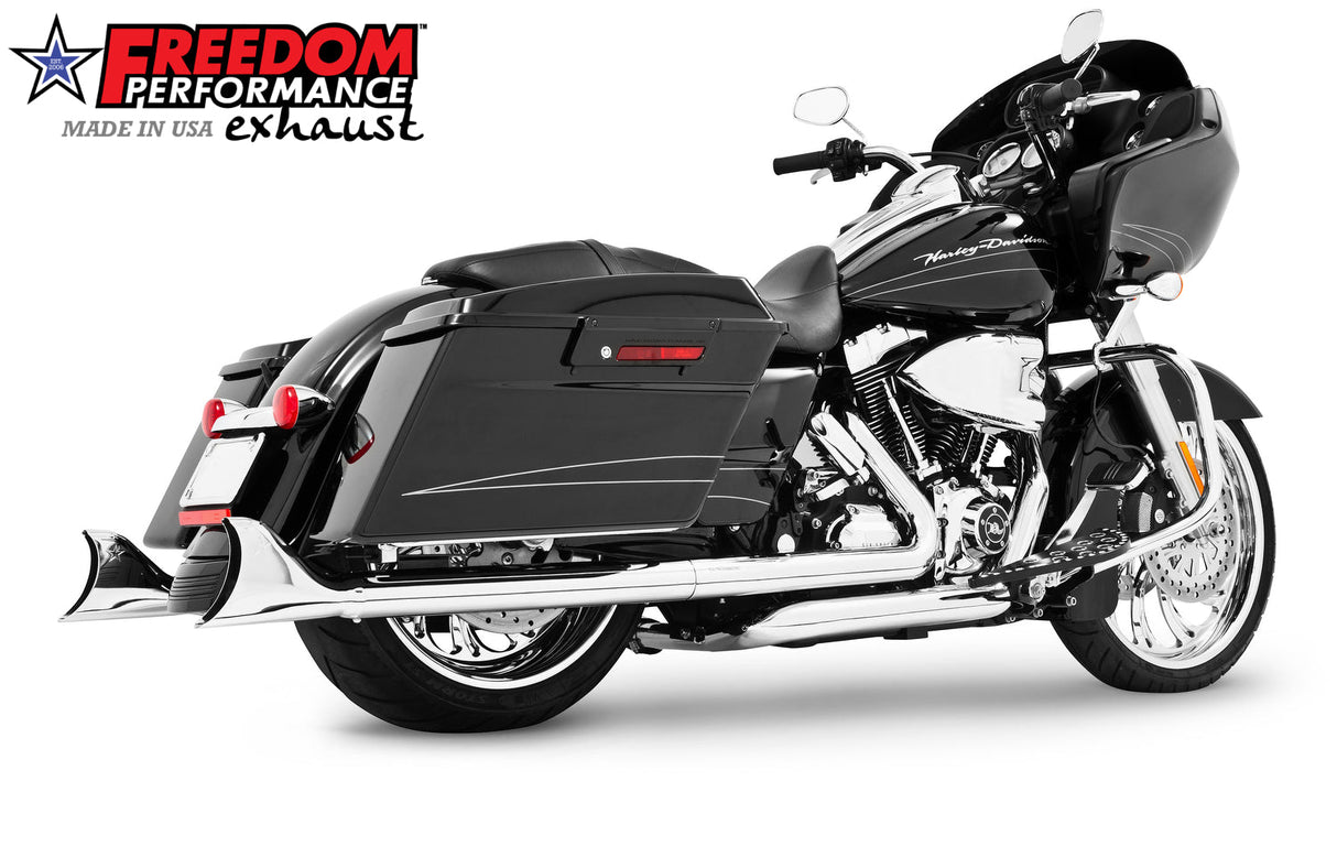 HARLEY TOURING SHARKTAIL & CREEPER 2.5" SLIP-ONS BUNDLE *CHECK DESCRIPTION FOR YEAR FITMENTS*