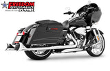 HARLEY TOURING SHARKTAIL & CREEPER 2.5" SLIP-ONS BUNDLE *CHECK DESCRIPTION FOR YEAR FITMENTS*