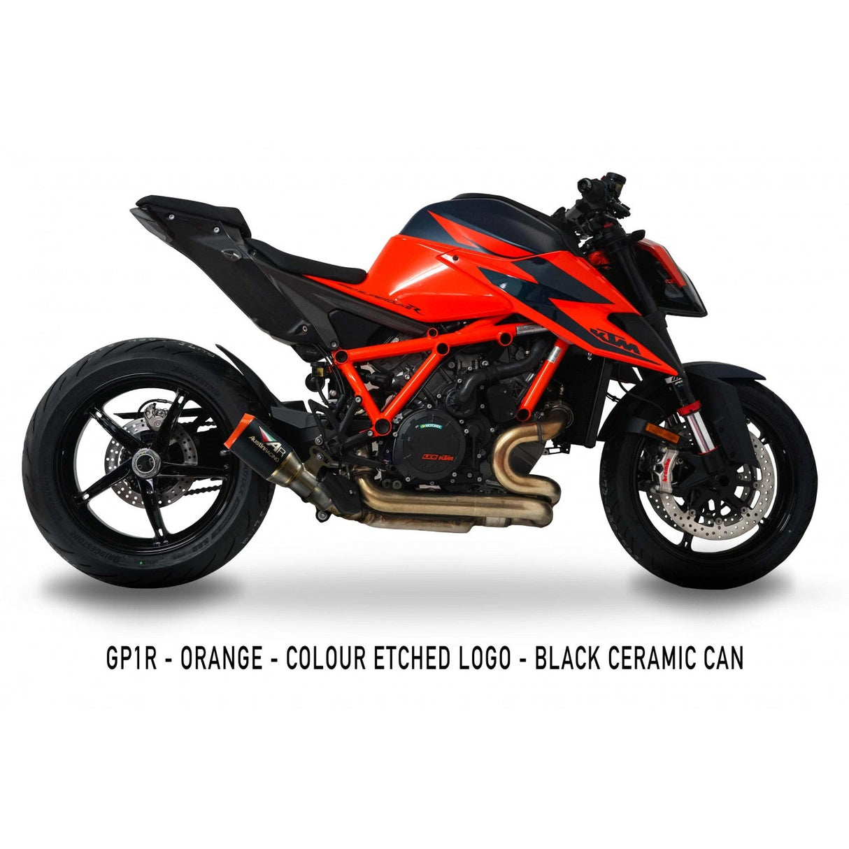 Austin Racing GP1R 2020 - 2025 KTM SUPERDUKE R/RR/EVO 1290 dB COMPLIANT & RACE SLIP-ON EXHAUSTS  AUR15