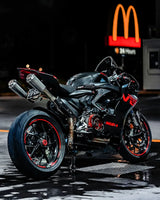 Vandemon Ducati Panigale/ Streetfighter V2 High Mount Titanium Slip-On Mufflers DUCV2TIMESMUFHMA VA-126