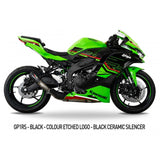 Austin Racing  V3 250mm Black   SLIP-ON COMPLIANT & RACE exhaust for 2023- 2025  KAWASAKI ZX4R/RR