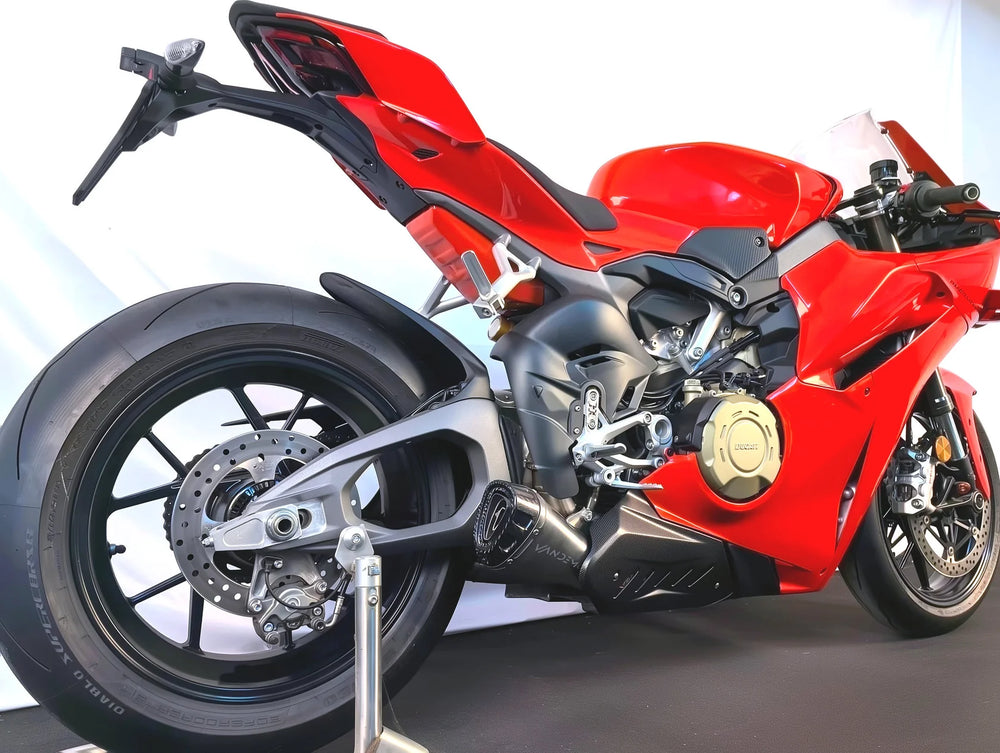 Vandemon Ducati Panigale/ Streetfighter V4 V4S Vandemon All Titanium LM Slip-On 2025-2026 DUCV4PANTIMUFFLMB VA-163