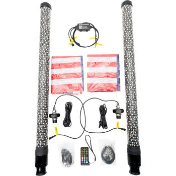 BRITE-LITES Whip Light - Super Chunk - 3' - Pair BL-WPCKIT3