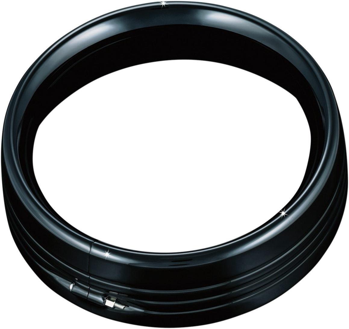KURYAKYN 7" Headlight Trim - Black 7276