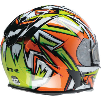 Z1R Warrant Snow Helmet - Neuron - Orange/Green - XL 0101-17227