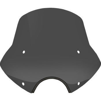MEMPHIS SHADES Speed Demon Sportshields - 15" - 7" Headlight Cutout - Dark Black Smoke MEP54410