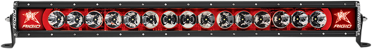 RIGID INDUSTRIES Radiance Plus Light Bar - 30" - Red 230023