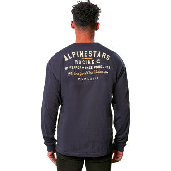 ALPINESTARS REP Long-Sleeve T-Shirt - Dark Navy - Large 123371400701L