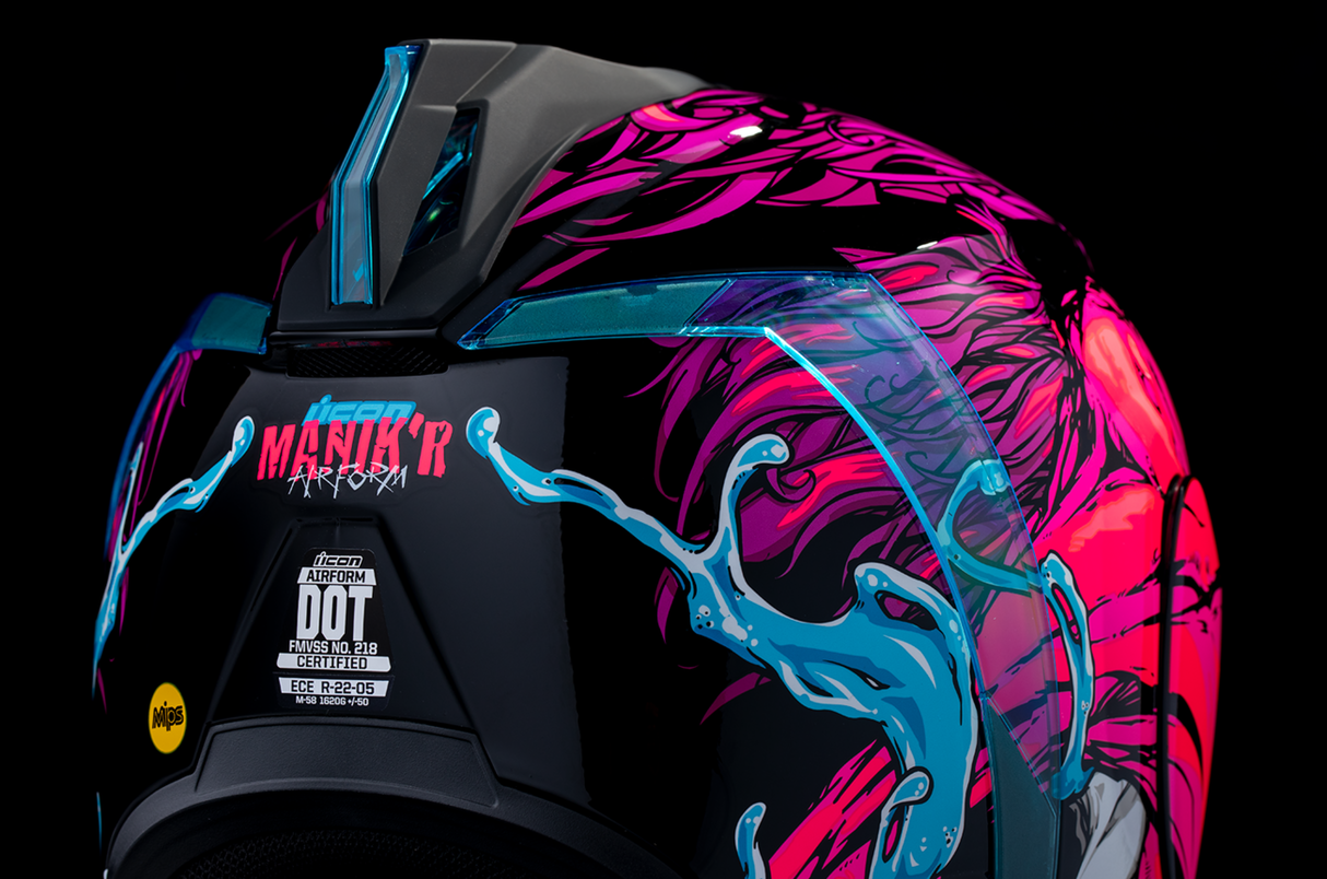 ICON Airform™ Helmet - Manik'RR - MIPS® - Pink - XS 0101-17022