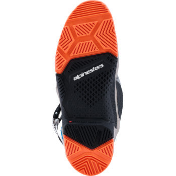 ALPINESTARS Tech 7 Enduro Boots - Black/Warm Gray/Fluorescent Orange - US 9 2010426-1562-9