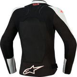 ALPINESTARS Stella SMX Air Jacket - Ice Gray/Black/Coral Fluo - Small 3316523-9297-S
