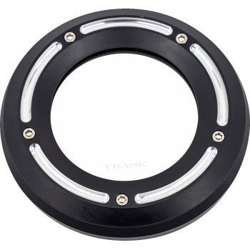 TRASK Assault Derby Cover - Reverse Cut - Softail TM-0042RC