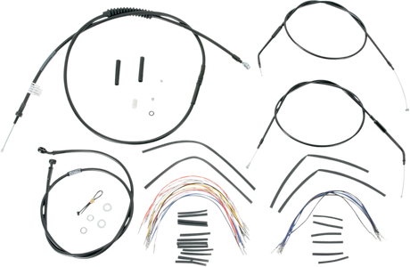 BURLY BRAND Control Kit - 14" Ape Hanger Handlebars B30-1000