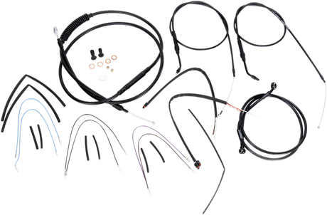 BURLY BRAND Control Kit - 16" Ape Hanger Handlebars B30-1069